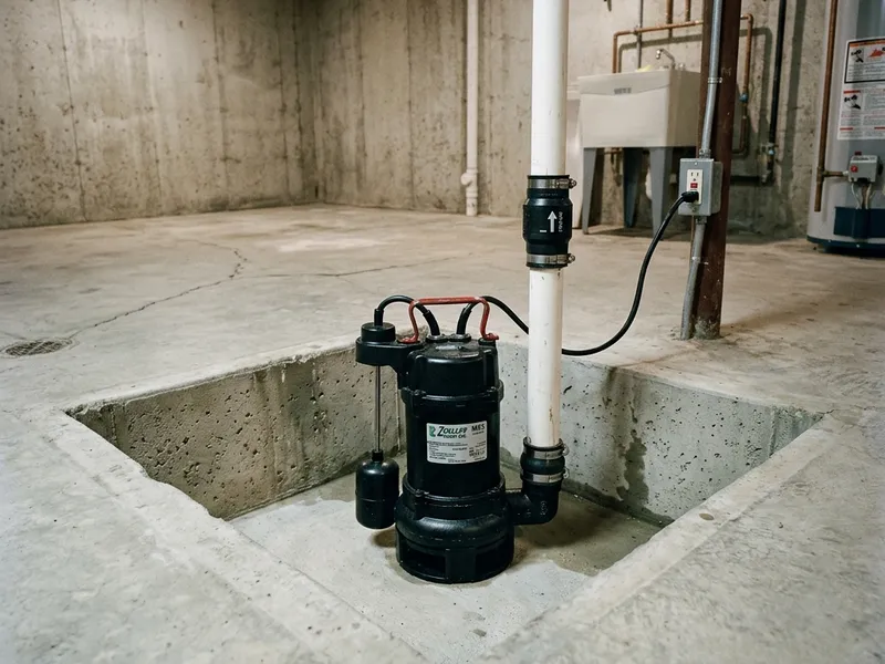 Sump Pump Installation Plumber in Sarben, NE